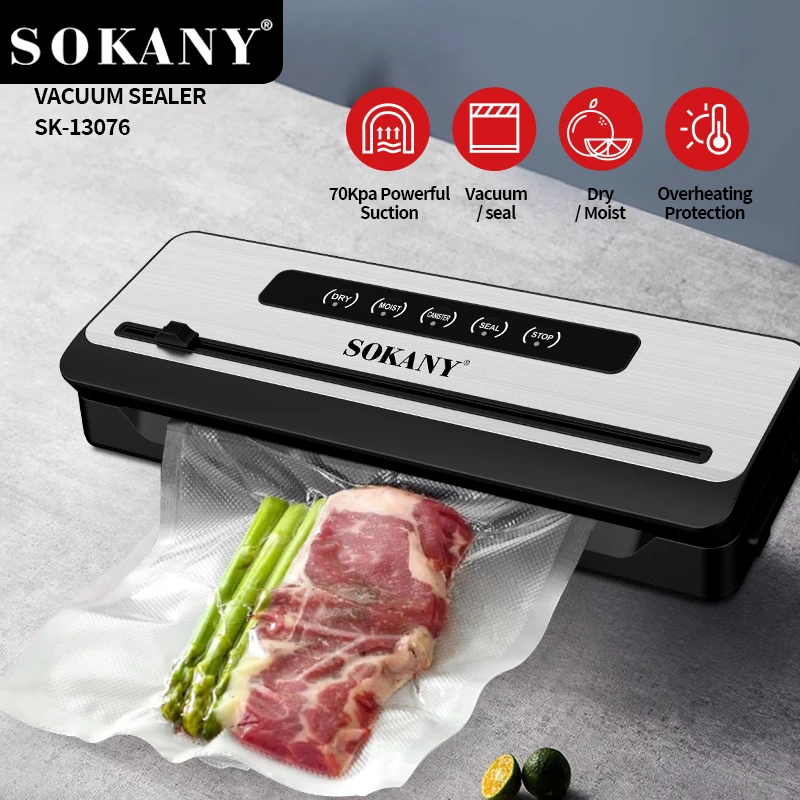 Вакуумний пакувальник Sokany SK-133076